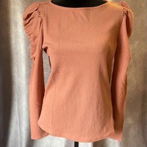 LASCANA Puff Sleeve, Long sleeve top Size 8/10